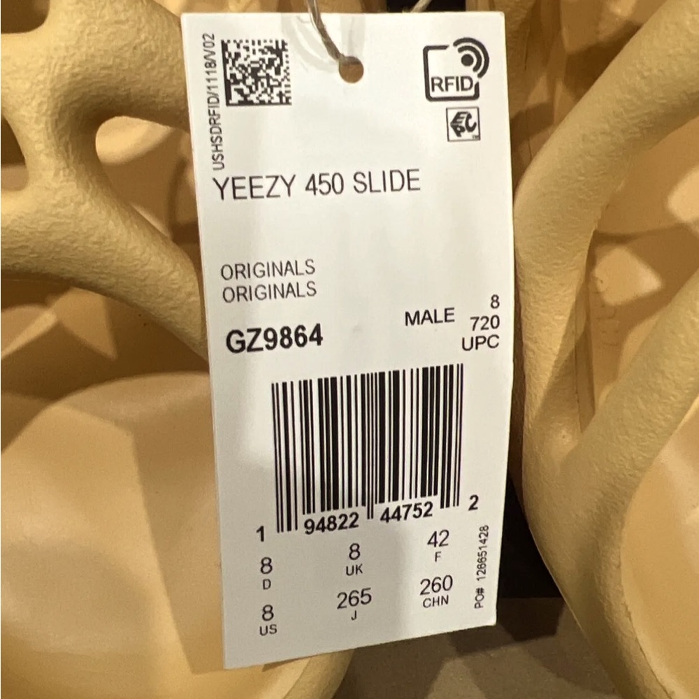 💛🧀🔥 ADIDAS YEEZY 450 SLIDE 💛🧈🧀 - Picture 2 of 5